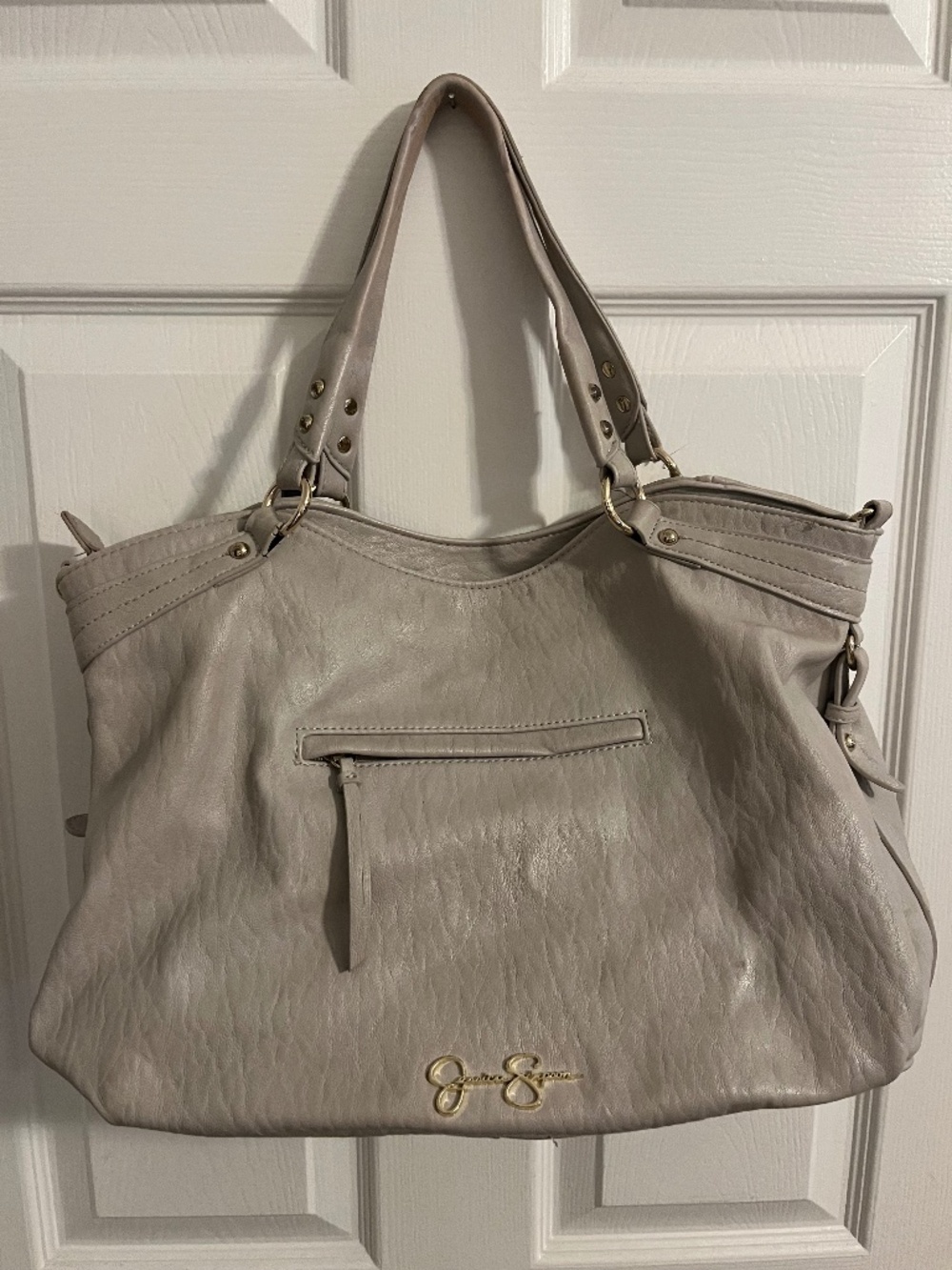 Jessica Simpson Gray Shoulder Bag Purse